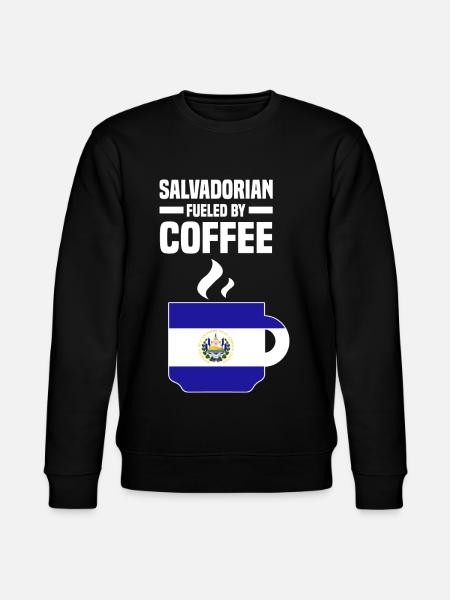 El Salvador - Stanley/Stella CHANGER Unisex Organic Sweatshirt - black