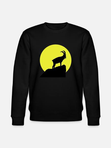 Sternzeichen Steinbock - Stanley/Stella Unisex Bio-Sweatshirt CHANGER - Schwarz
