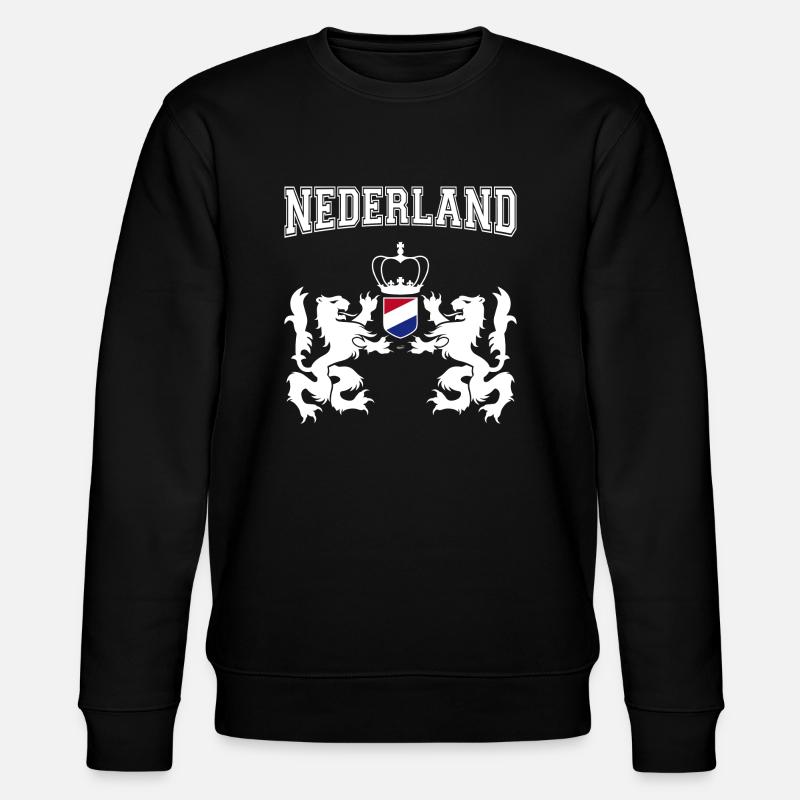Netherlands - Stanley/Stella CHANGER Unisex Organic Sweatshirt - black