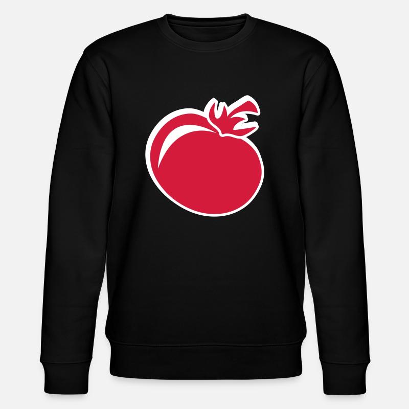 Rote Tomate - Stanley/Stella Unisex Bio-Sweatshirt CHANGER  - Schwarz