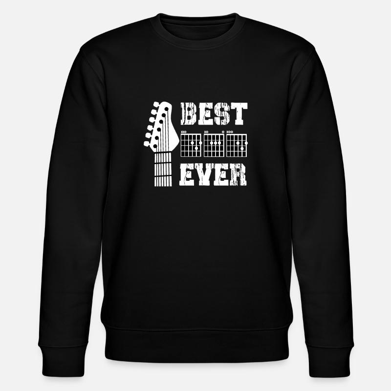 Meilleure guitare de papa - Sweat bio CHANGER Stanley/Stella Unisexe - noir