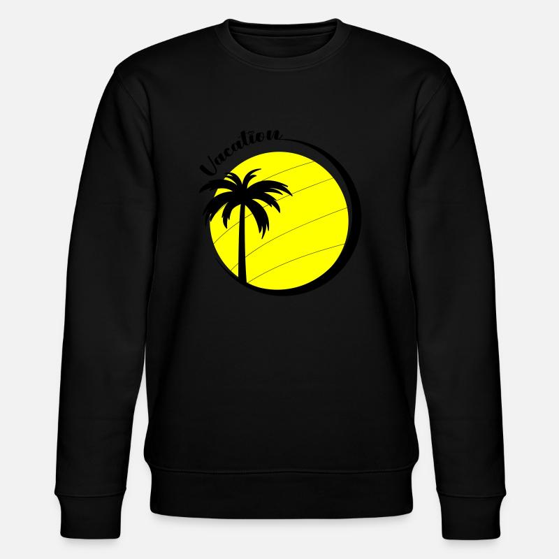 vacation - Stanley/Stella Unisex Bio-Sweatshirt CHANGER  - Schwarz