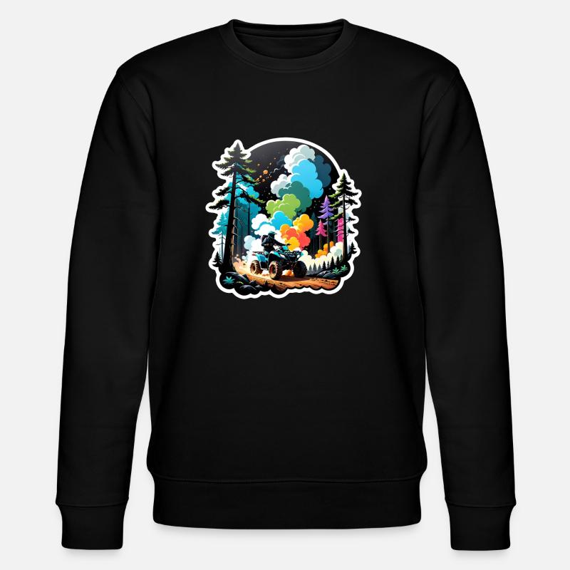 quad et tout terrain - Sweat bio CHANGER Stanley/Stella Unisexe - noir
