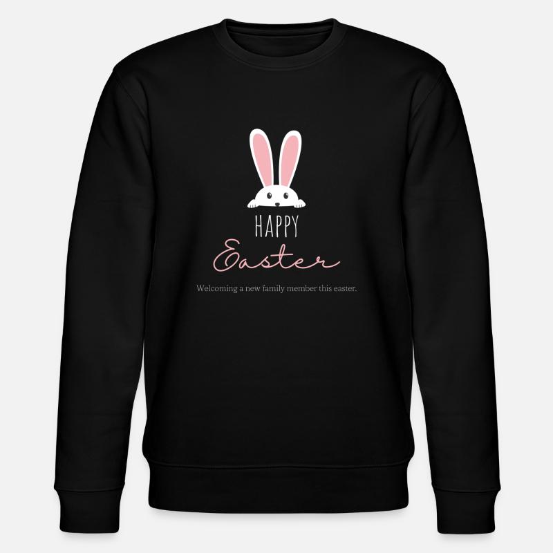 Pâques - Sweat bio CHANGER Stanley/Stella Unisexe - noir