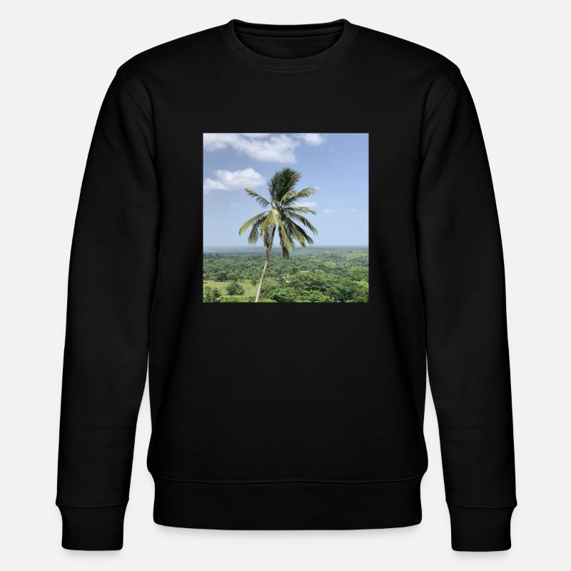 Palme - Stanley/Stella Unisex Bio-Sweatshirt CHANGER  - Schwarz