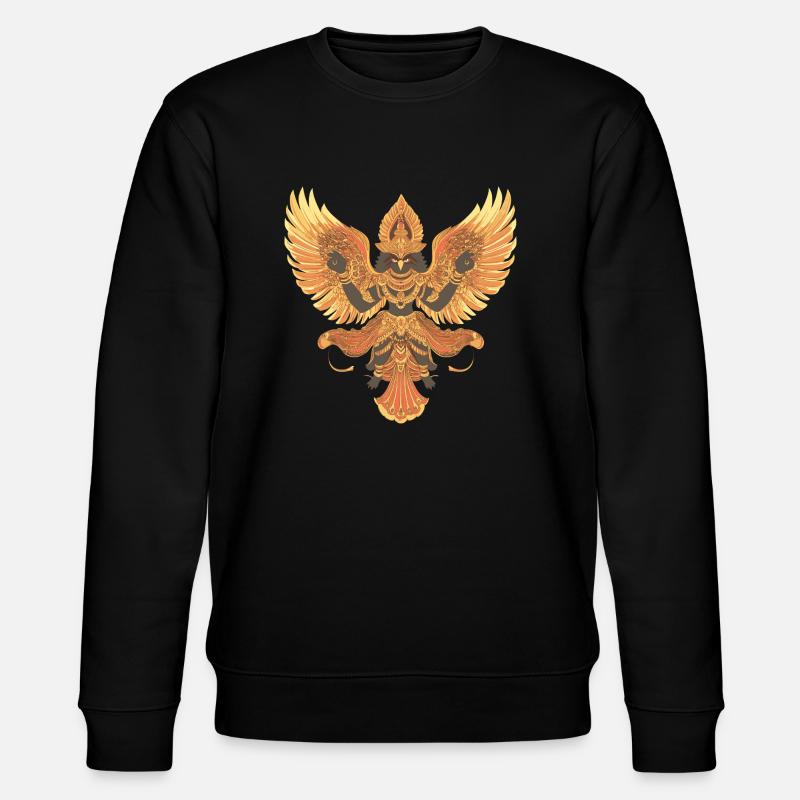 Garuda - Stanley/Stella Unisex Bio-Sweatshirt CHANGER  - Schwarz