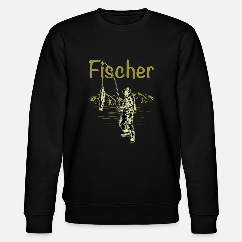 Fischer - Stanley/Stella Unisex Bio-Sweatshirt CHANGER  - Schwarz