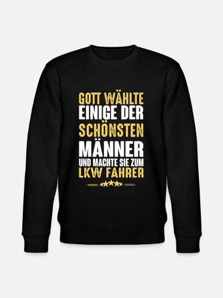 LKW Fahrer - LKW Fahrer - Stanley/Stella Unisex Bio-Sweatshirt CHANGER - Schwarz