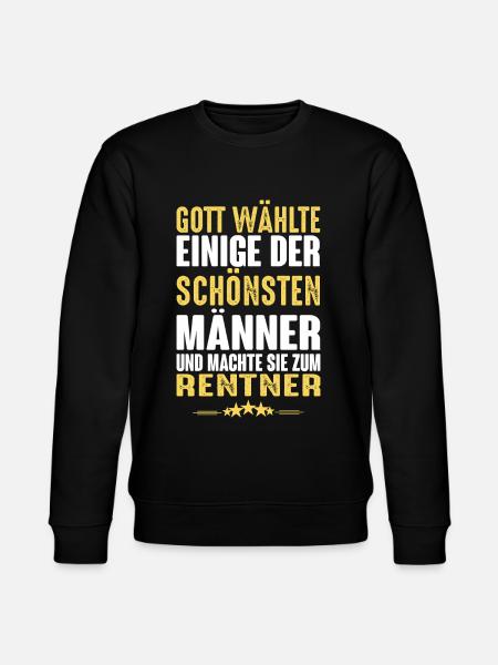 Rentner - Rentner - Stanley/Stella Unisex Bio-Sweatshirt CHANGER - Schwarz