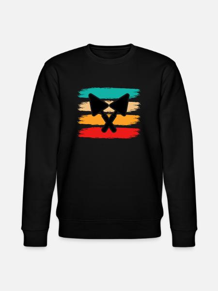 Maurer Retro - Stanley/Stella Unisex Bio-Sweatshirt CHANGER  - Schwarz