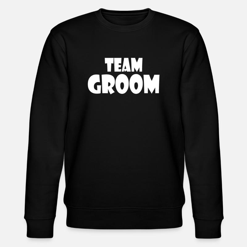 Team groom - Sweat bio CHANGER Stanley/Stella Unisexe - noir