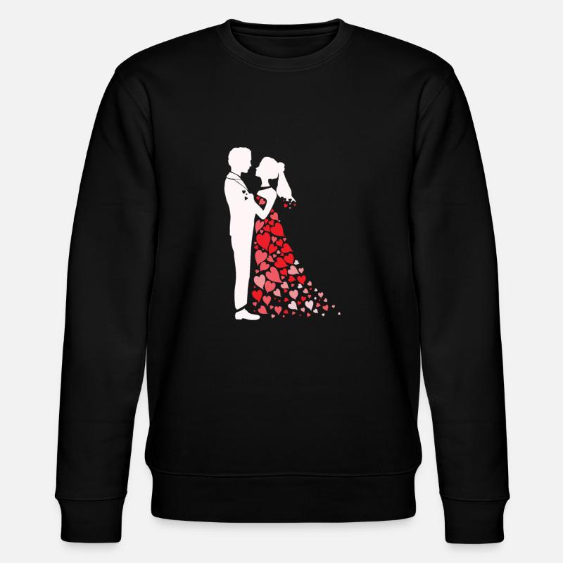 Mariage d'amour - Sweat bio CHANGER Stanley/Stella Unisexe - noir