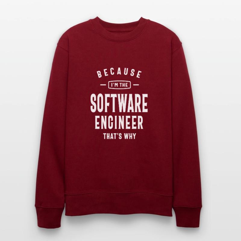 Software Engineer Berufsbezeichnung Beruf Stanley/Stella Unisex Bio-Sweatshirt CHANGER 
