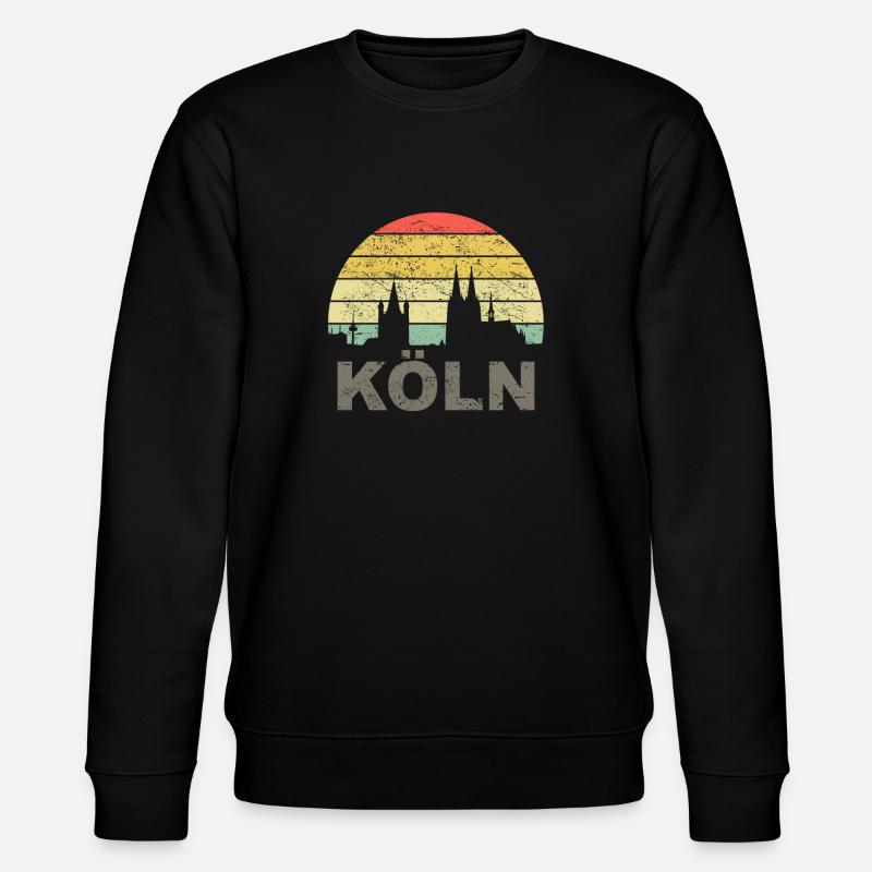 Cathédrale de Cologne - Sweat bio CHANGER Stanley/Stella Unisexe - noir