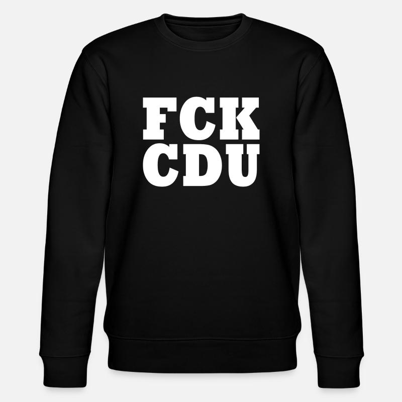 Cdu - Sweat bio CHANGER Stanley/Stella Unisexe - noir