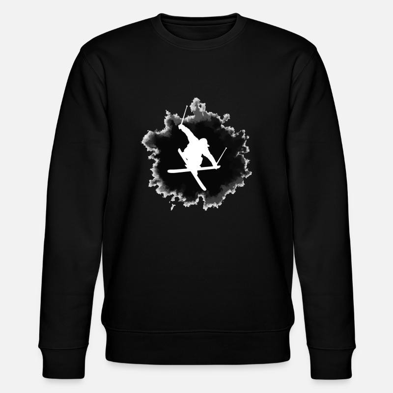 ski acrobatique - Sweat bio CHANGER Stanley/Stella Unisexe - noir