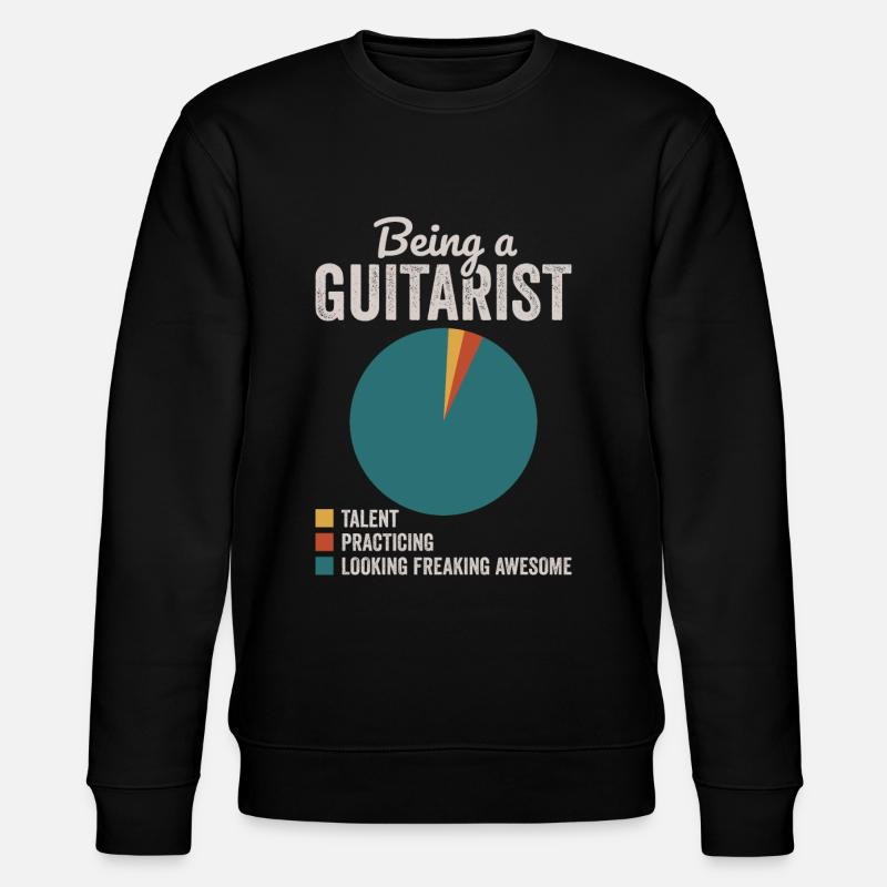 Être guitariste musicien guitariste guitariste - Sweat bio CHANGER Stanley/Stella Unisexe - noir