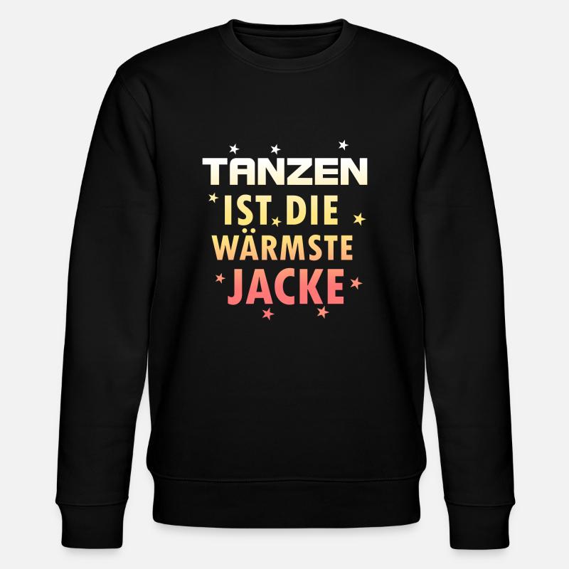 Psytrance Goa Techno - Stanley/Stella Unisex Bio-Sweatshirt CHANGER  - Schwarz