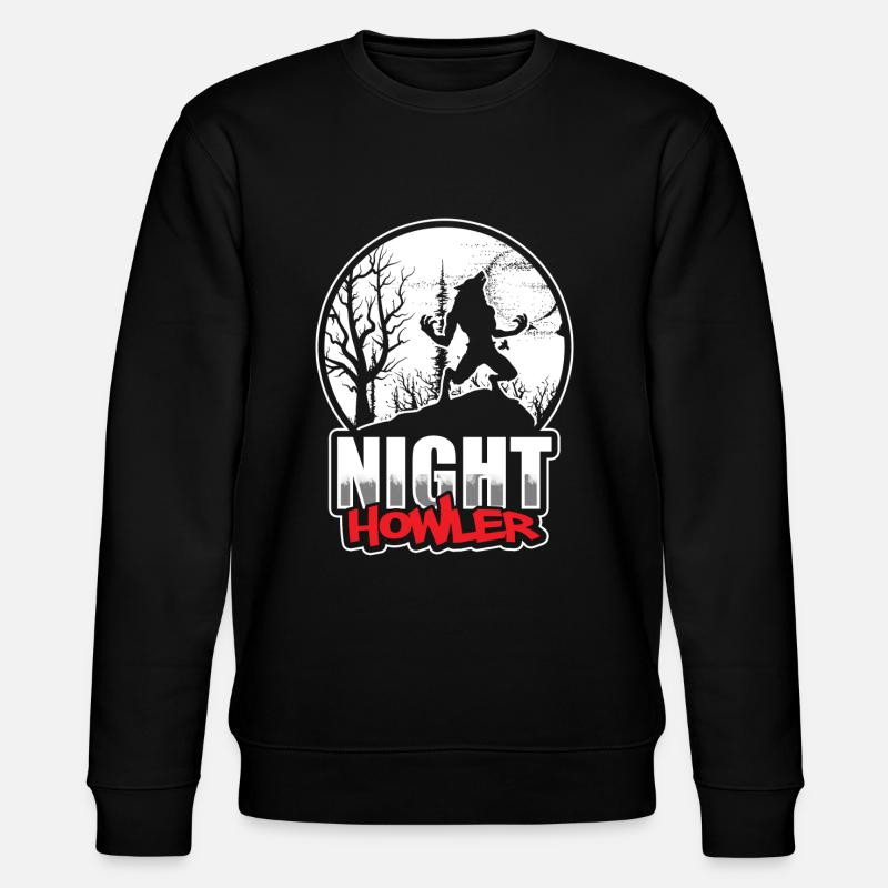 Wolf Halloween Contes - Sweat bio CHANGER Stanley/Stella Unisexe - noir
