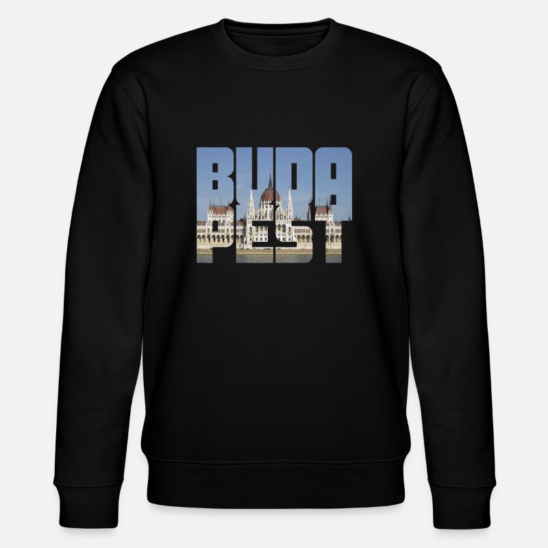 Budapest - Stanley/Stella CHANGER Unisex Organic Sweatshirt - black