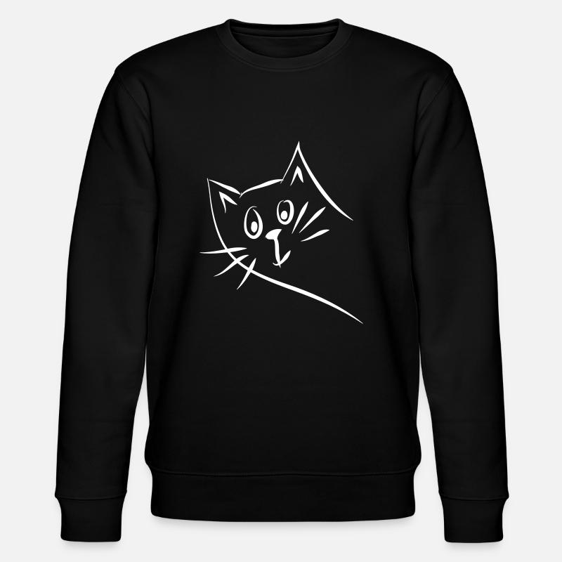 chat - Sweat bio CHANGER Stanley/Stella Unisexe - noir