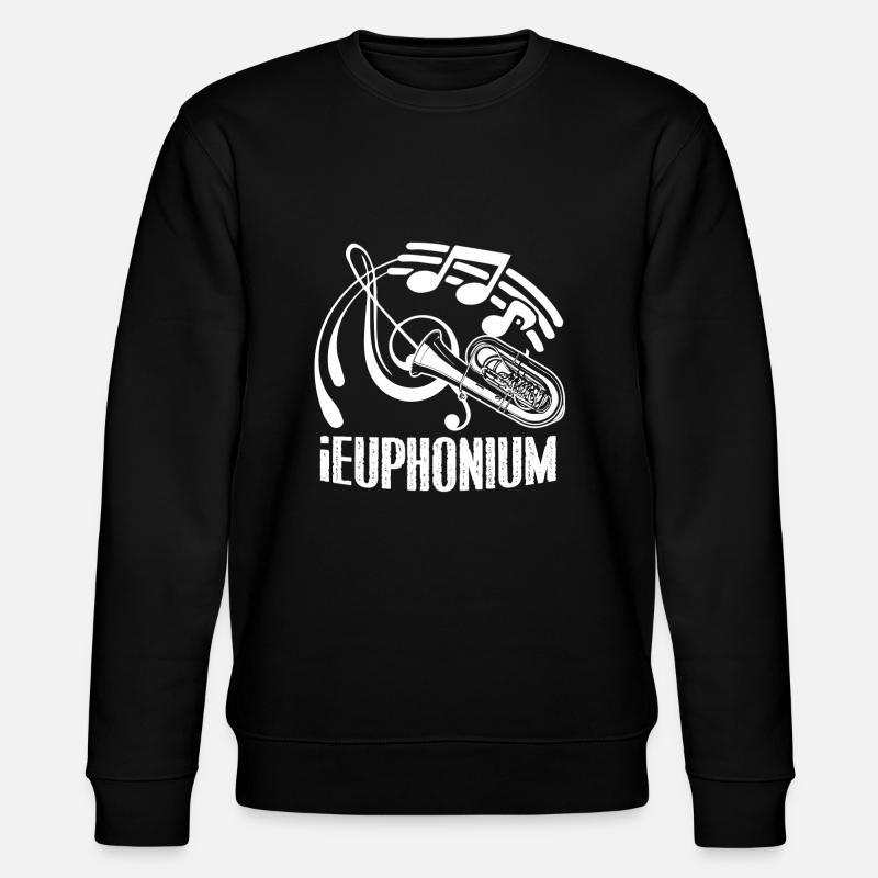 Euphonium Funny Euphonium - Stanley/Stella CHANGER Unisex Organic Sweatshirt - black