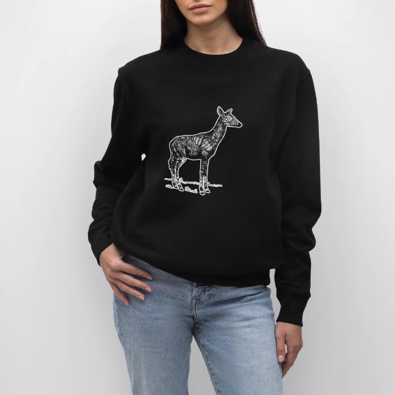 Okapi Okapi Blumenmuster Stanley/Stella Unisex Bio-Sweatshirt CHANGER 
