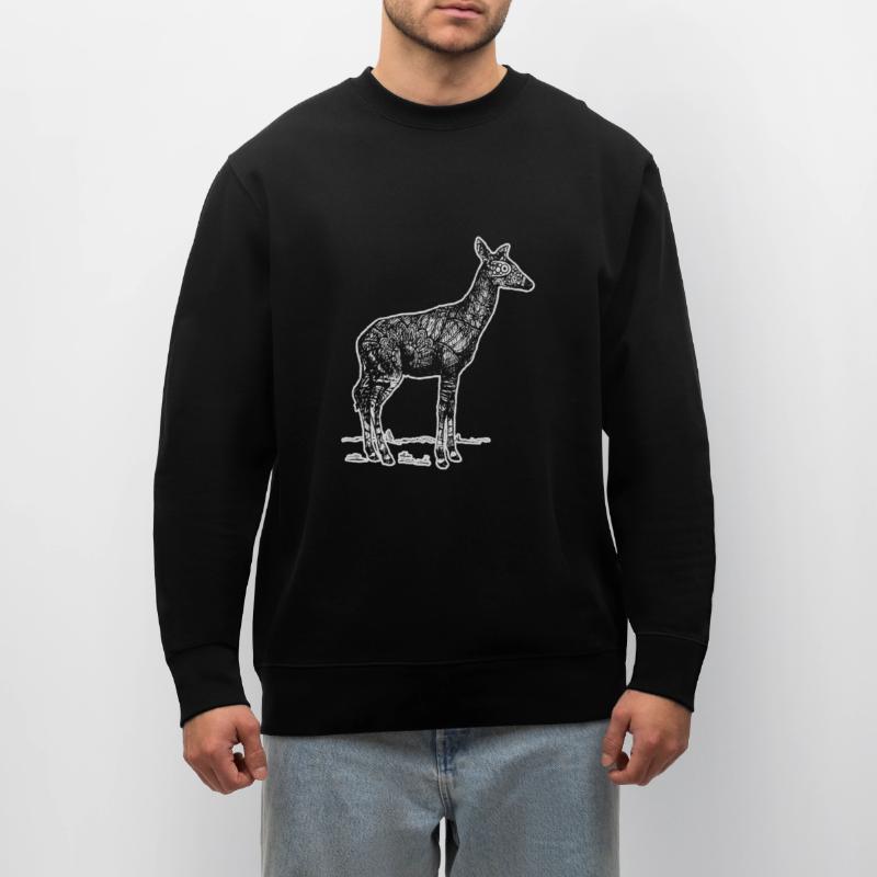 Okapi Okapi Blumenmuster Stanley/Stella Unisex Bio-Sweatshirt CHANGER 