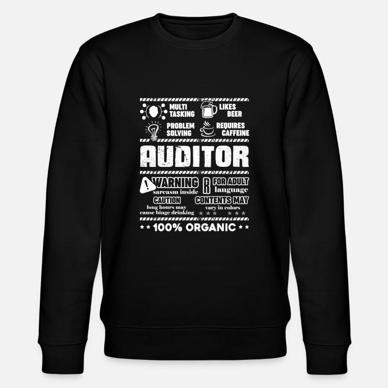 Auditor Multitasking - Stanley/Stella CHANGER Unisex Organic Sweatshirt - black