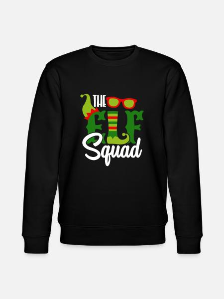 Christmas Elf-Squad Elf Elves Elfsquad - Stanley/Stella CHANGER Unisex Organic Sweatshirt - black