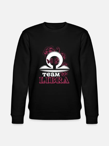 Libra Team Libra Sign Of Zodiac - Stanley/Stella CHANGER Unisex Organic Sweatshirt - black