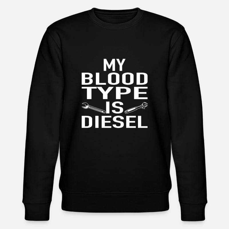 Idée cadeau de voiture mécanique - Sweat bio CHANGER Stanley/Stella Unisexe - noir