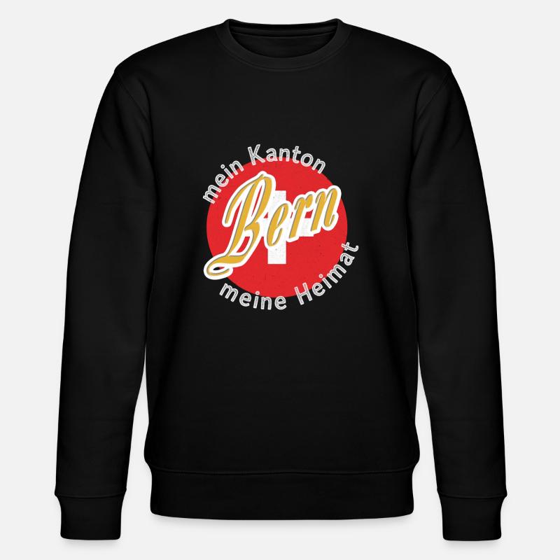My Home Bern Gift - Stanley/Stella CHANGER Unisex Organic Sweatshirt - black