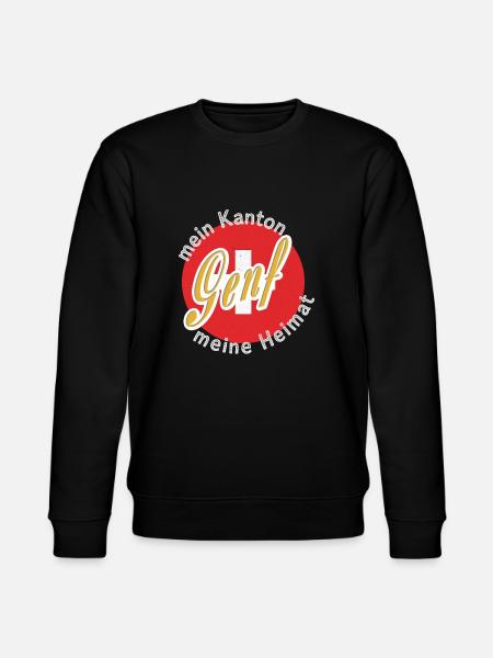 My Homeland Geneva Gift - Stanley/Stella CHANGER Unisex Organic Sweatshirt - black