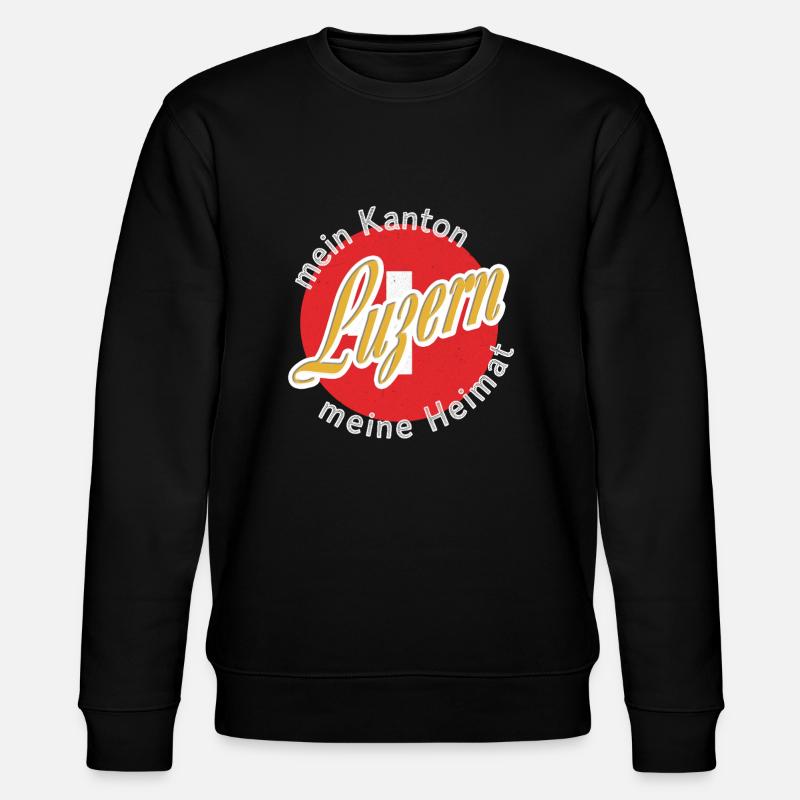 Cadeau My Home Lucerne - Sweat bio CHANGER Stanley/Stella Unisexe - noir