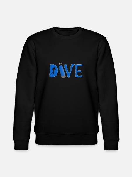 Taucher Dive - Stanley/Stella Unisex Bio-Sweatshirt CHANGER - Schwarz
