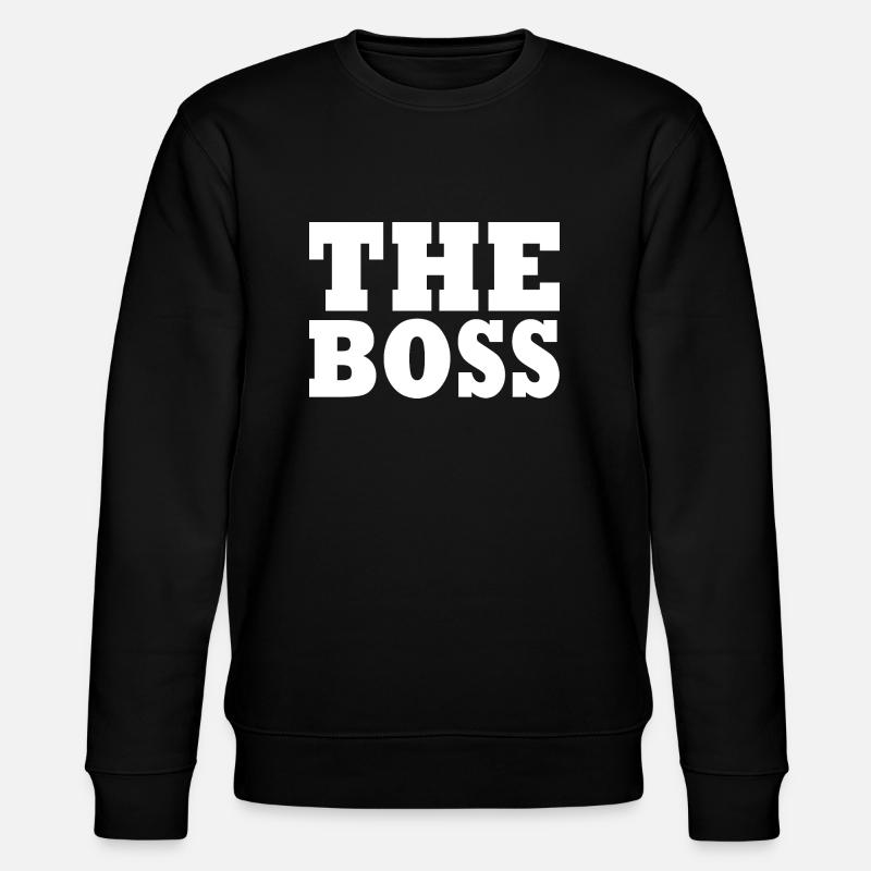 The boss - Sweat bio CHANGER Stanley/Stella Unisexe - noir