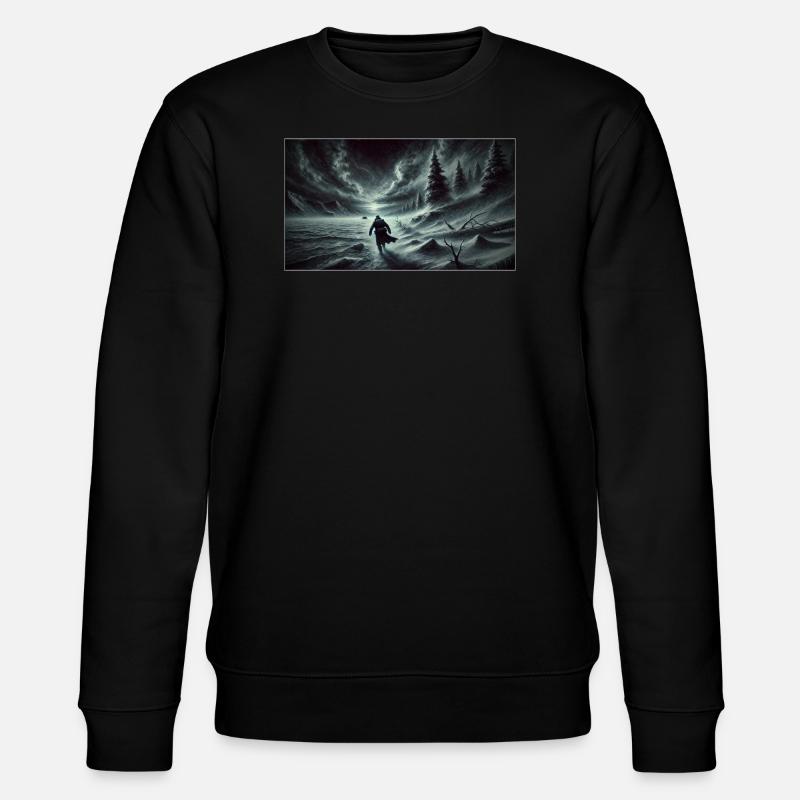 Randonnée sur glace - Sweat bio CHANGER Stanley/Stella Unisexe - noir