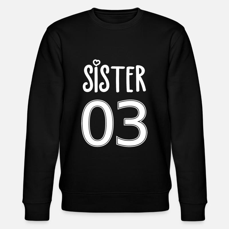 Sœur Numéro 03 Sister - Sweat bio CHANGER Stanley/Stella Unisexe - noir