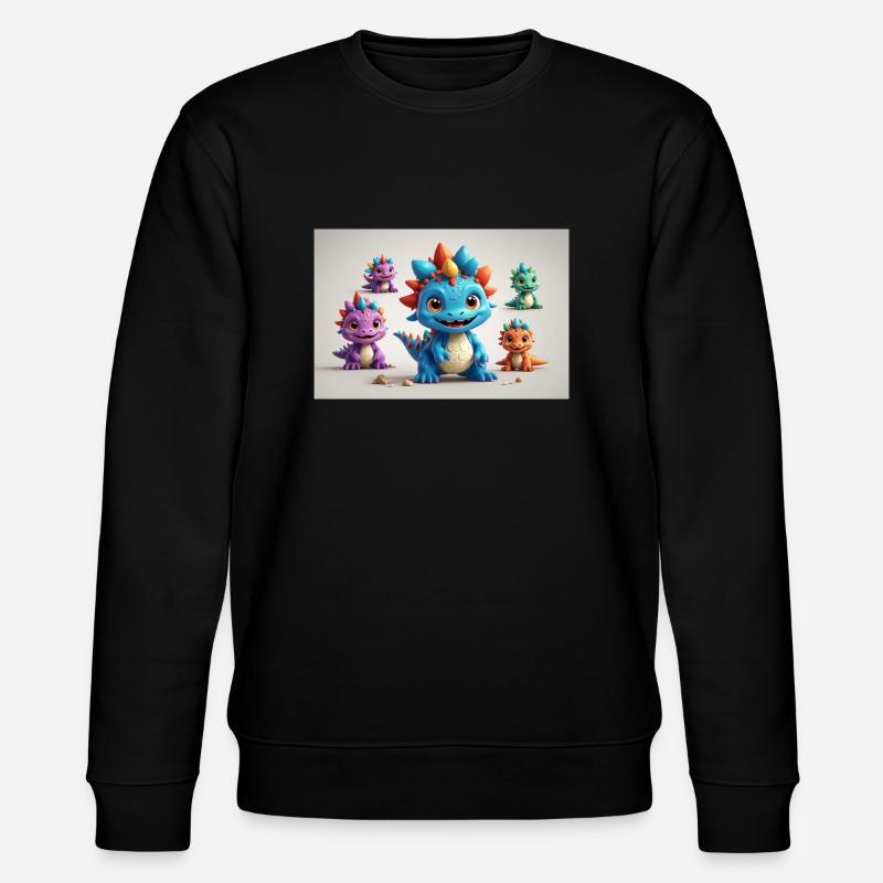 Monstre 8 - Sweat bio CHANGER Stanley/Stella Unisexe - noir