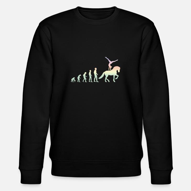 École d'équitation Volti Evolution - Sweat bio CHANGER Stanley/Stella Unisexe - noir