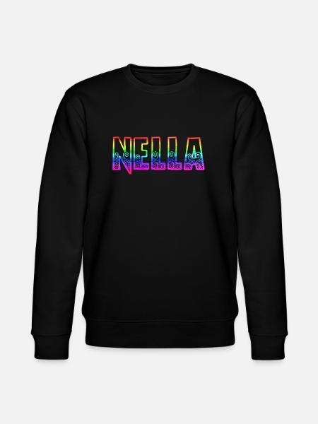 nella rs rainbow - Stanley/Stella CHANGER Unisex Organic Sweatshirt - black