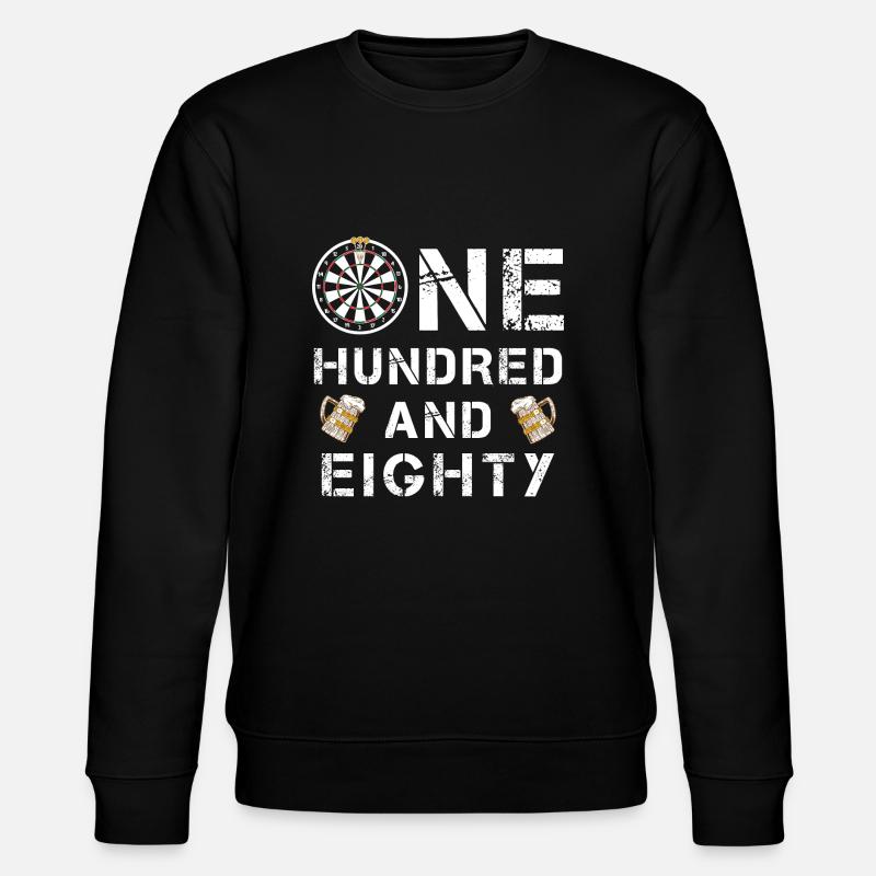 Fléchettes Cent Quatre-vingt - Sweat bio CHANGER Stanley/Stella Unisexe - noir