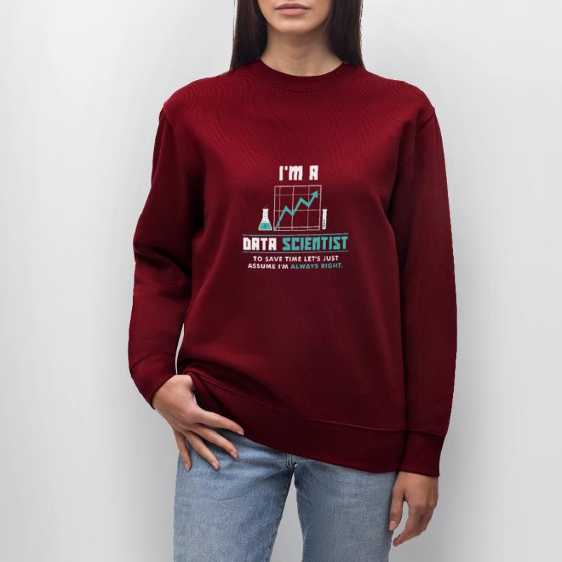 Data Scientist Data Science Scientist Stanley/Stella CHANGER Unisex Organic Sweatshirt