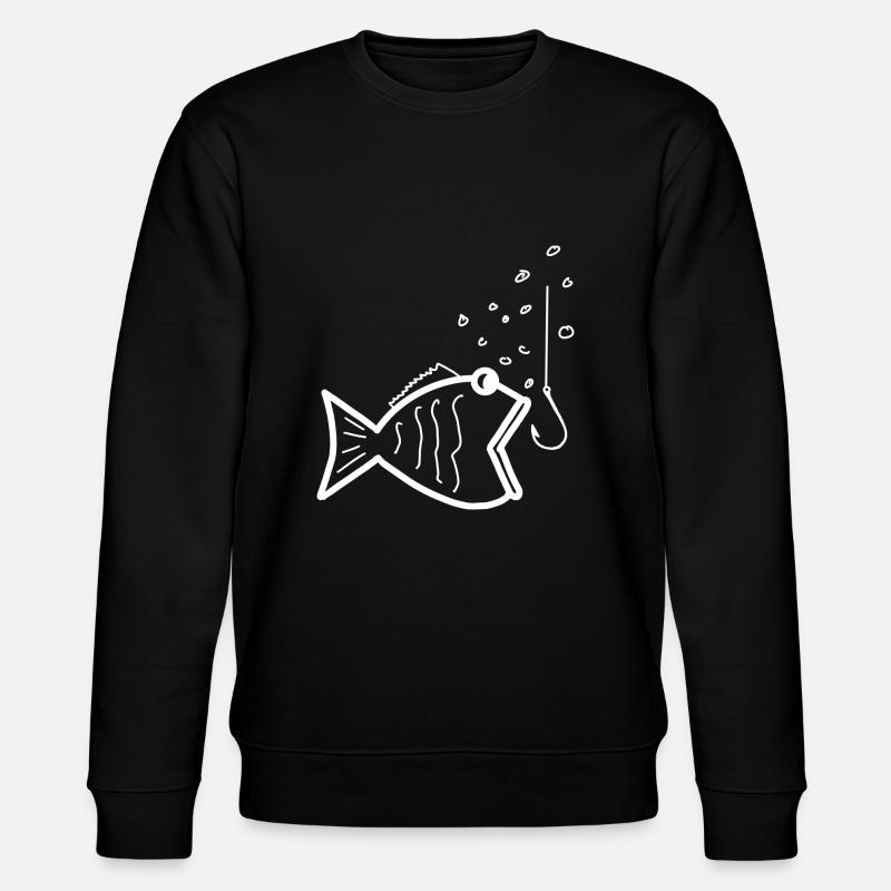 Pêche pêche pêche - Sweat bio CHANGER Stanley/Stella Unisexe - noir
