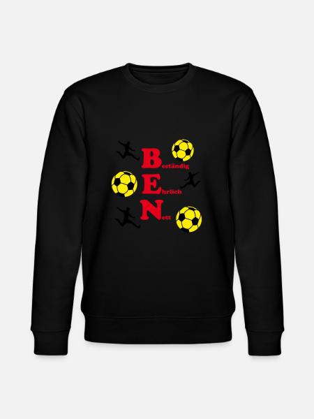 Ben - Stanley/Stella Unisex Bio-Sweatshirt CHANGER - Schwarz
