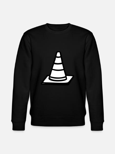 traffic cone warning - Sweat bio CHANGER Stanley/Stella Unisexe - noir