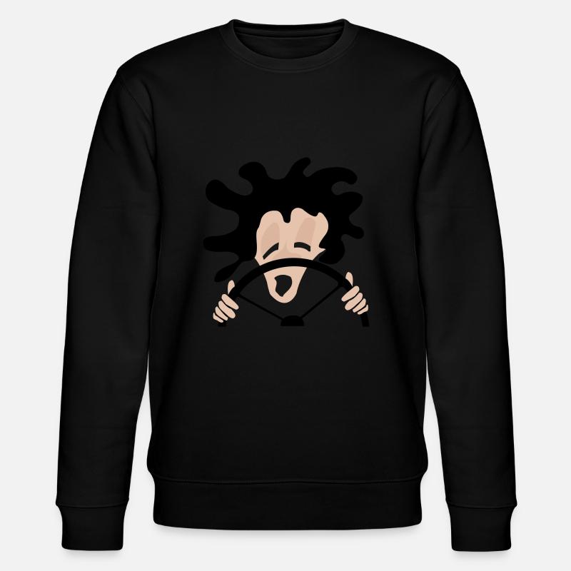 driver - Stanley/Stella CHANGER Unisex Organic Sweatshirt - black