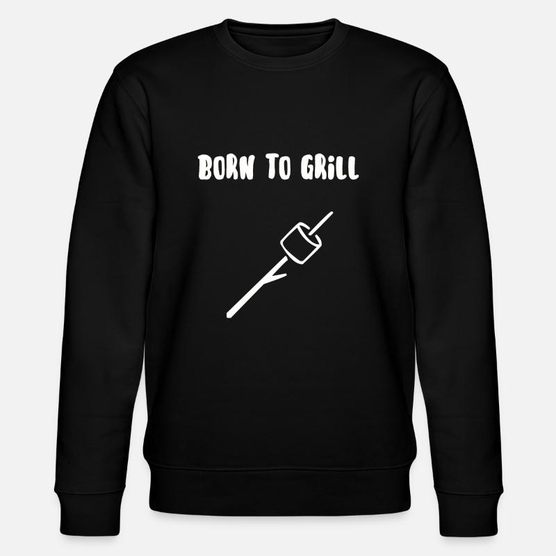 Born to grill - Sweat bio CHANGER Stanley/Stella Unisexe - noir