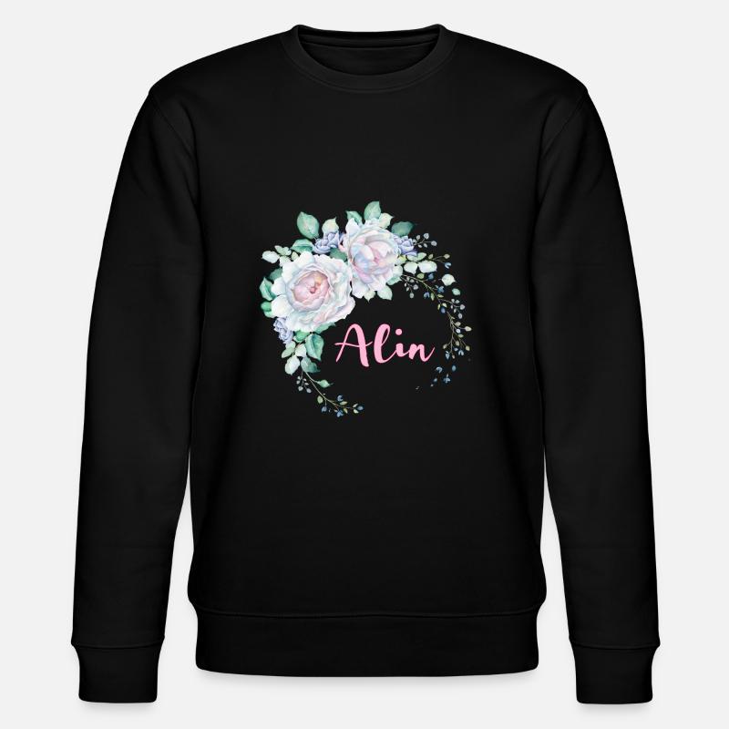 For Alin - Stanley/Stella CHANGER Unisex Organic Sweatshirt - black